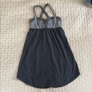 Lululemon Long racerback tank with built in bra